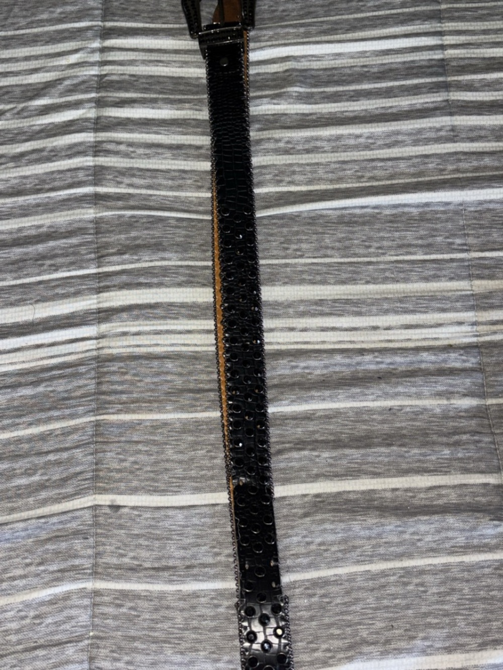 B.B Simon Belt Black Size 44